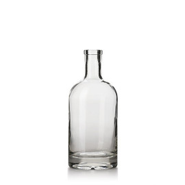 750ml Nordic Glass Liquor Bottle Bulk - 21.5mm Cork Top Finish (Case of 12) 1NOR7503SDEG