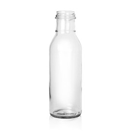 12 oz Ringneck Barbecue Sauce Bottle - 38mm T/O Finish (Case of 12)  1BQT121TB