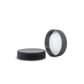 43-400 Black Polypropylene PE Foam Lined Cap 2BP0434MR