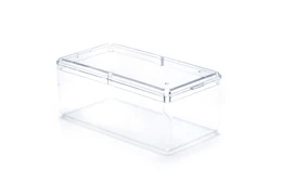 Clear Rectangular Polystyrene Honeycomb Container, 100PK 4BOXRECTANGLE