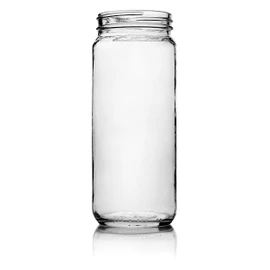 16oz Glass Paragon Jar - 63/400 Finish (Case of 12) 1PAR161LN