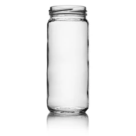 16oz Glass Paragon Jar - 63mm T/O Finish (12 Pack) 1PART161LN