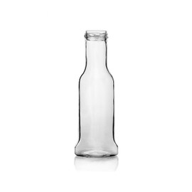 330ml Glass Sauce Bottle - 38 mm T/O Finish (Case of 6) 1SAU3302GHG