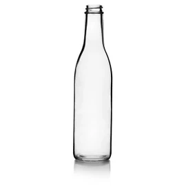 375 ml Long Neck Glass Bottle - 28/400 Finish (Case of 12) 1LN123GHG
