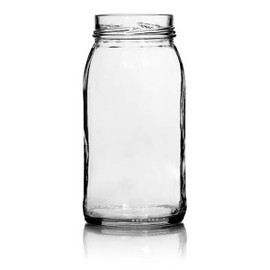 25oz Artisanal Glass Jar -  70mm Deep Lug Finish (Case of 6) 1ERT0251LN
