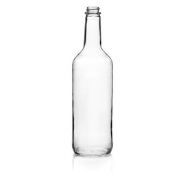 750 ml Glass Bottle - Long Neck - 28/400 Finish (Case of 12) 1LN2501LN