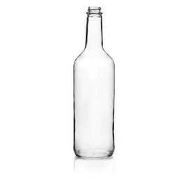 750 ml Glass Bottle - Long Neck - 28/400 Finish (Case of 12) 1LN2501LN