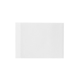 68 X 50 White PVC Shrink Band With Vertical Perforation (Case of 250) 2SLW068GP