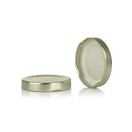 53mm T/O Gold Metal Button Plastisol Lined Cap 3TPLG0532MY