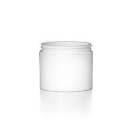 4oz White PP Double Wall Jar - 70/400 Finish 4JAR0413MR