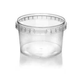 16oz Clear Polypropylene Tamper Evident Tub - 118mm Finish 5TUB1620SU