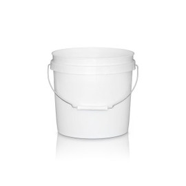 2 Gallon White HDPE Pail 5PL2010LT