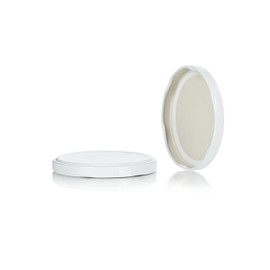 82mm T/O White Metal Plastisol Lined Cap