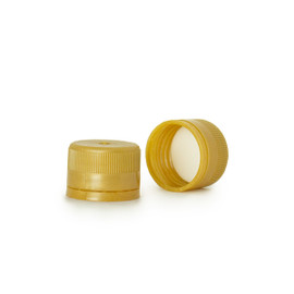 31.5mm Gold Polyethylene Tamper Evident Foam Lined Cap 2GP0313FT