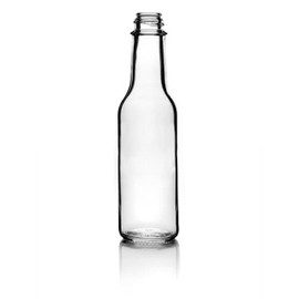 5oz Glass Woozy Bottle - 24/414 Finish (Case of 12) 1LN051TB