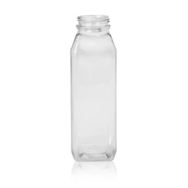 10oz Clear PET Beverage Bottle 38mm T/E 4BEV10CC