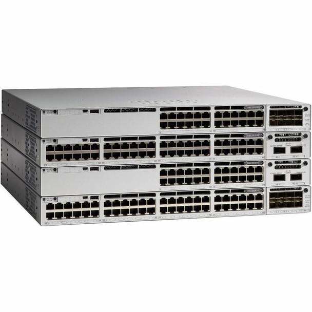 MERAKI (C9300X-48HXN-M) CISCO - C9300X 48-port, 8xmGig+40x5G UPOE+, 1100wac PS, w/MERAKI