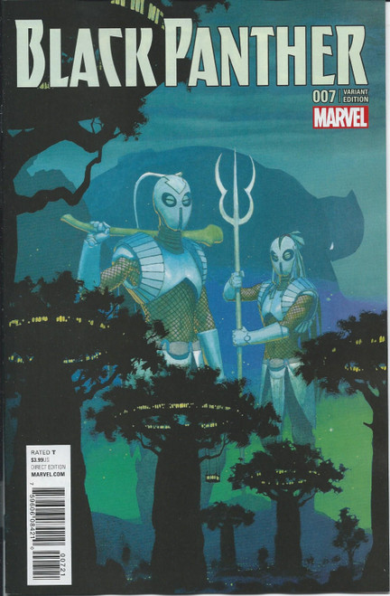 BLACK PANTHER (5TH SERIES) #7 NM Esad Ribic Triptych Variant Cover #3 of 3