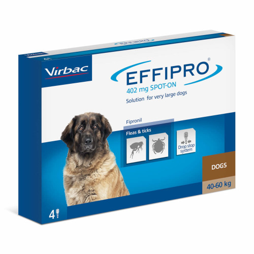 Effipro Spot-On Flea & Tick Treatment for Giant Dogs (40-60kg)