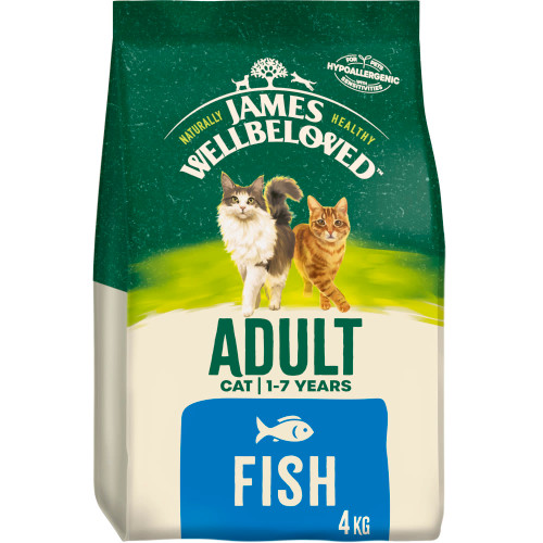 James Wellbeloved Complete Adult Dry Cat Food - Fish