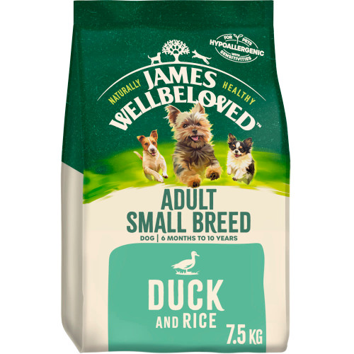 James Wellbeloved Small Adult Dog Duck & Rice