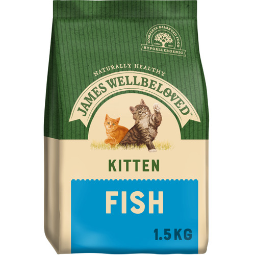 James Wellbeloved Kitten Dry Cat Food - Fish