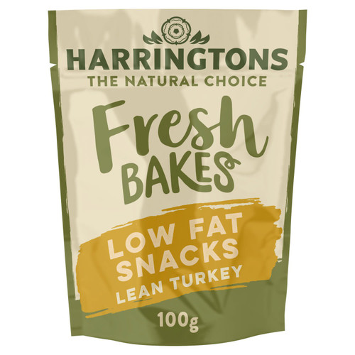 Harringtons Fresh Bakes Low Fat Snacks Dog Treats - Turkey