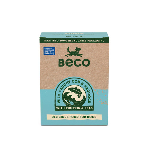 Beco Pets Eco-Conscious Adult Wet Dog Food - Sustainable Tuna with Pumpkin & Peas