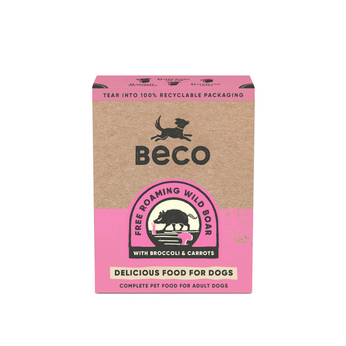 Beco Pets Eco-Conscious Adult Wet Dog Food - Wild Boar with Broccoli & Carrots