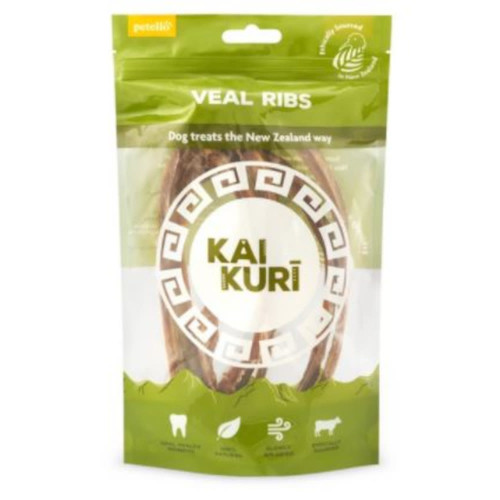 Kai Kuri Air-Dried Dog Treats - Veal Ribs