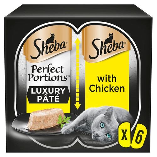 Sheba Perfect Portions Adult Cat Wet Food - Chicken in Loaf