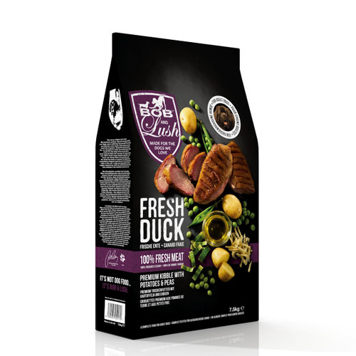 Bob and Lush Grain-free Adult Dry Dog Food - Duck