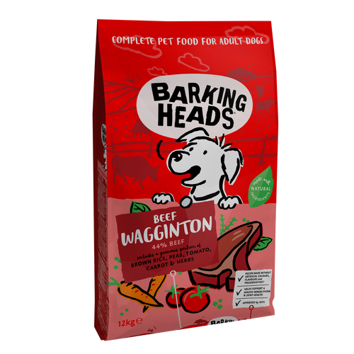 Barking Heads Beef Waggington Adult Dry Dog Food