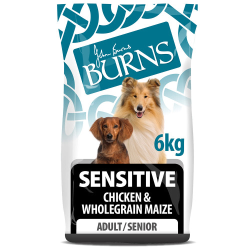 Burns Sensitive with Chicken Dry Dog Food