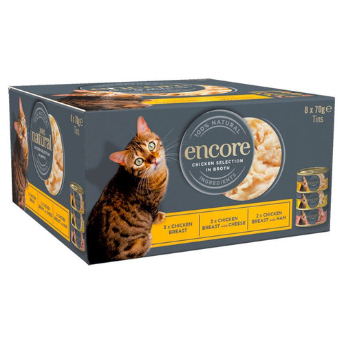 Encore Cat Tin Multipack Chicken