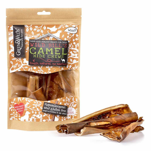 Green & Wilds Camel Hide Chews Dog Treat