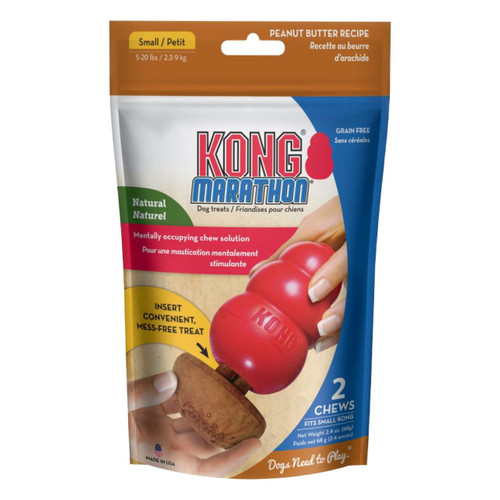 KONG Marathon Dog Treat Peanut Butter