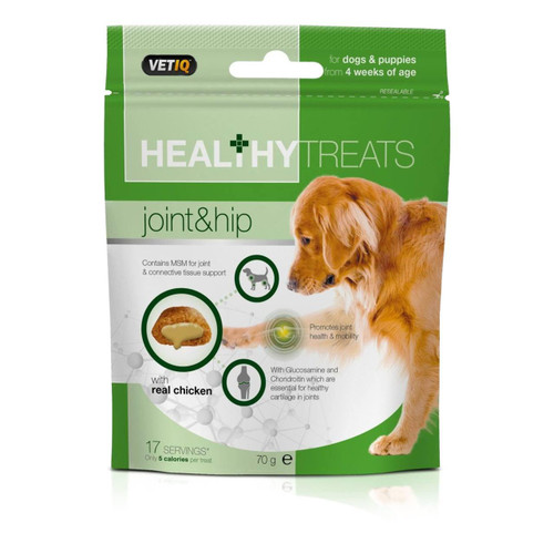 Mark & Chappell VetIQ Healthy Treat Joint & Hip Care for Dog & Puppies