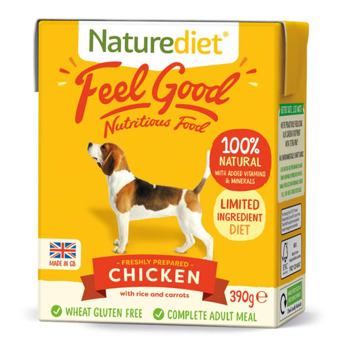 Naturediet Feel Good Chicken Complete Wet Dog Food