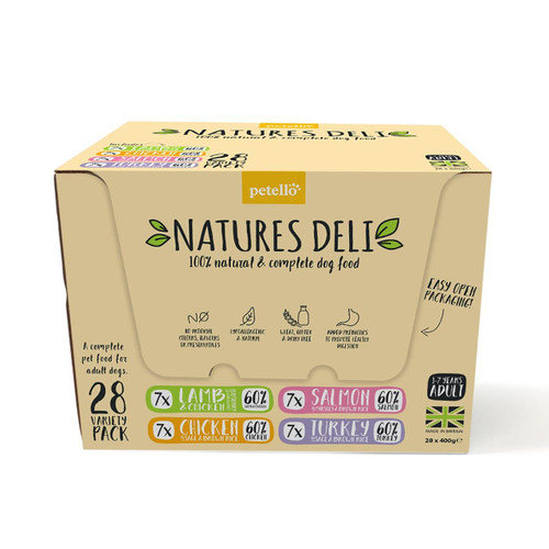 Natures Deli Variety Wet Dog Food Pack