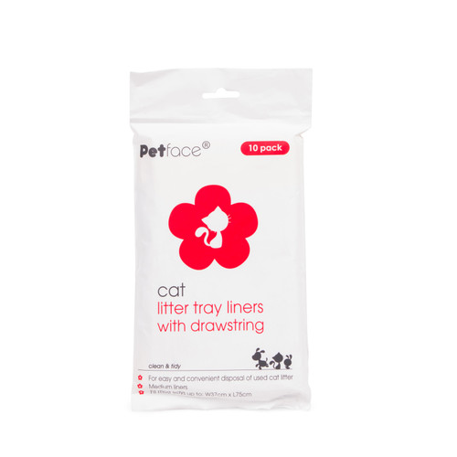 Petface Drawstring Cat Litter Liners Medium