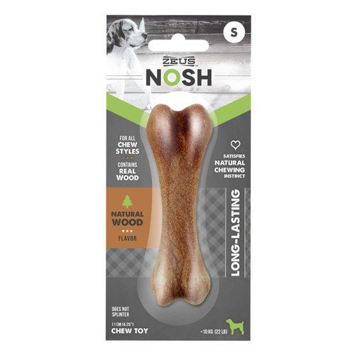 Zeus Nosh Nylon & Wood Chew Bone