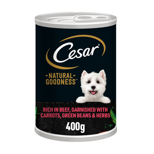 Cesar Natural Goodness Wet Dog Food - Beef in Loaf