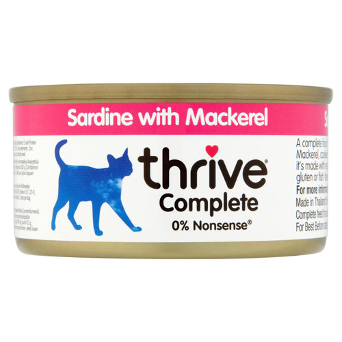 Thrive Complete Wet Cat Food - Sardine with Mackerel