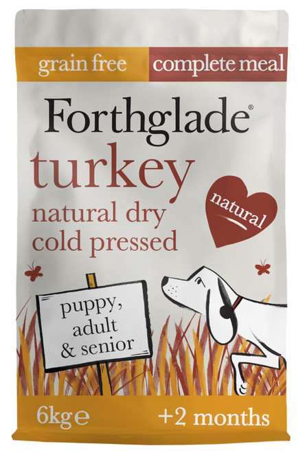 ForthgladeÂ Grain-free Cold Pressed Adult Dry Dog Food - Turkey with Sweet Potato