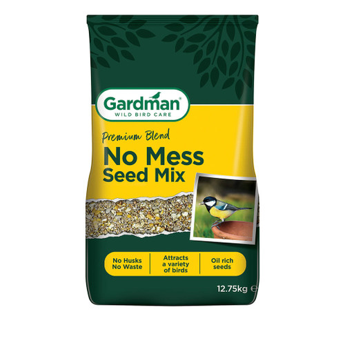 Gardman Premium Blend No Mess Seed Mix Wild Bird Food