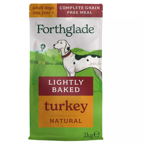 Forthglade Lightly Baked Natural Dry Dog Food - Turkey with Sweet Potato