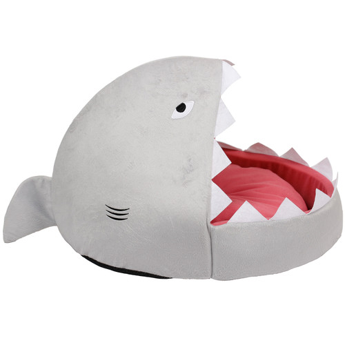 Ministry of Pets Sheila the Shark Igloo Cat & Dog Bed