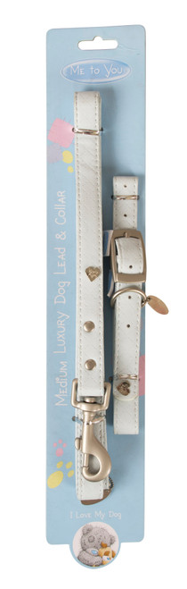 Me To You Luxury Dog Leads & Collar Set Blue