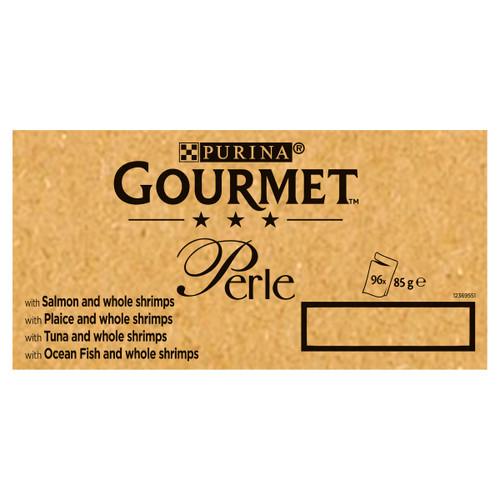 Gourmet Perle Country Adult Mini Fillets Pouches Wet Cat Food - Mixed Selection